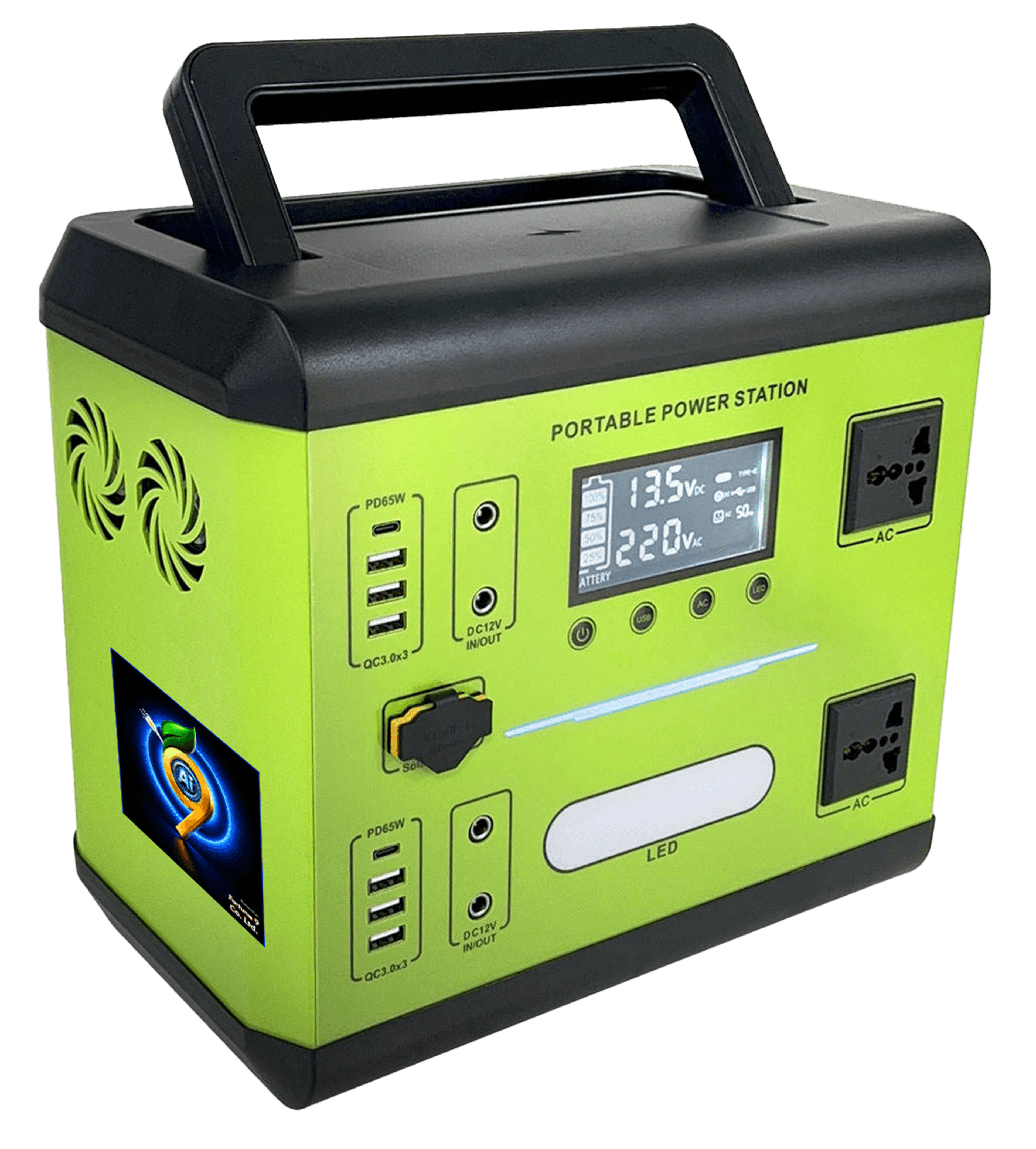STX1100 solar powered generator