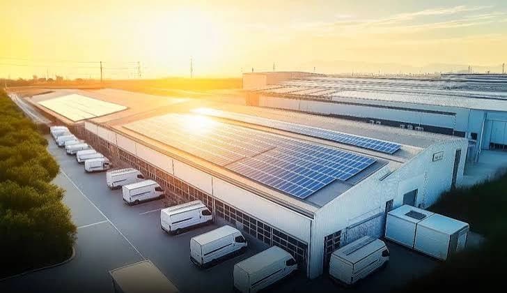 324kW Grid-Tied Cold Storage Solar System